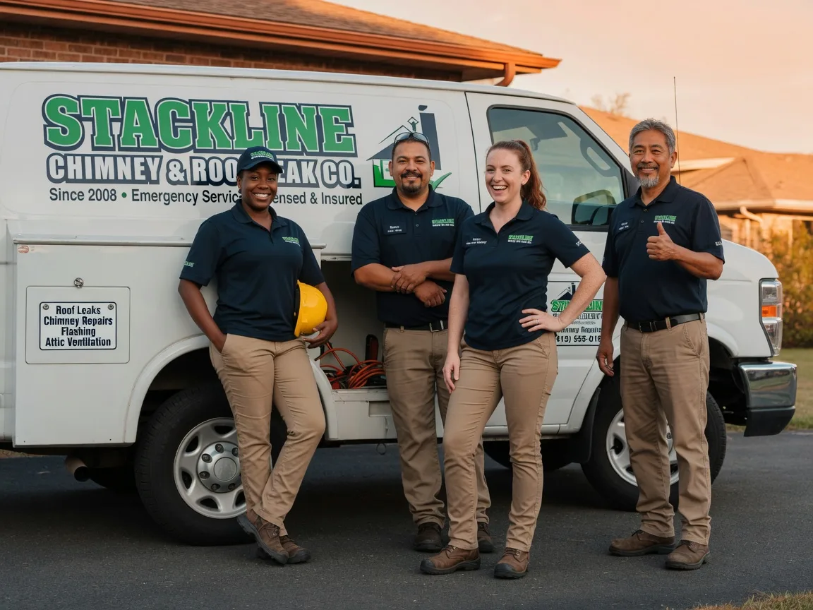 Chimney flashing repair company in Vining, MN